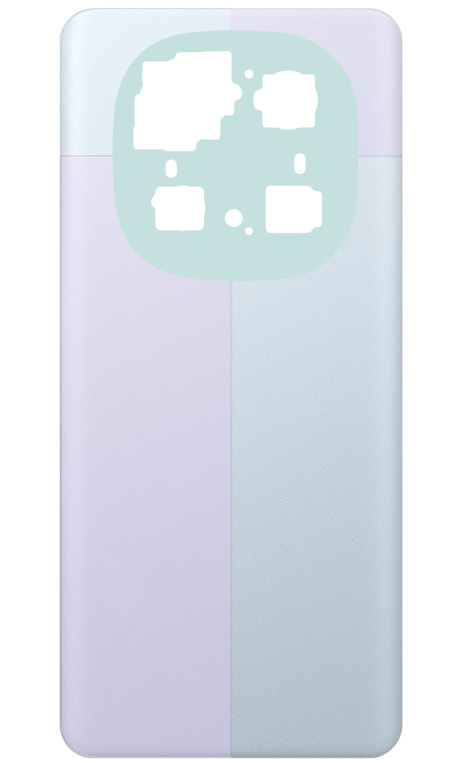 Couvercle de batterie compatible avec Xiaomi Redmi Note 14 Pro 5G, Violet