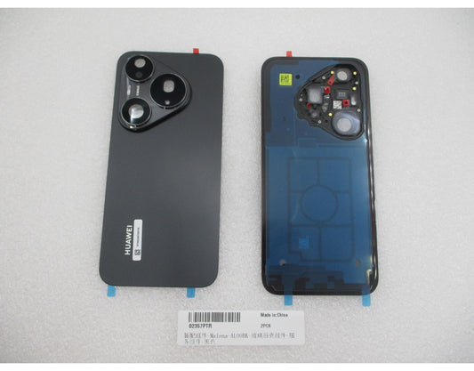 Huawei Pura 90s Pro-batterijklep, zwart (Mulberry Black), Service Pack 02357PTR
