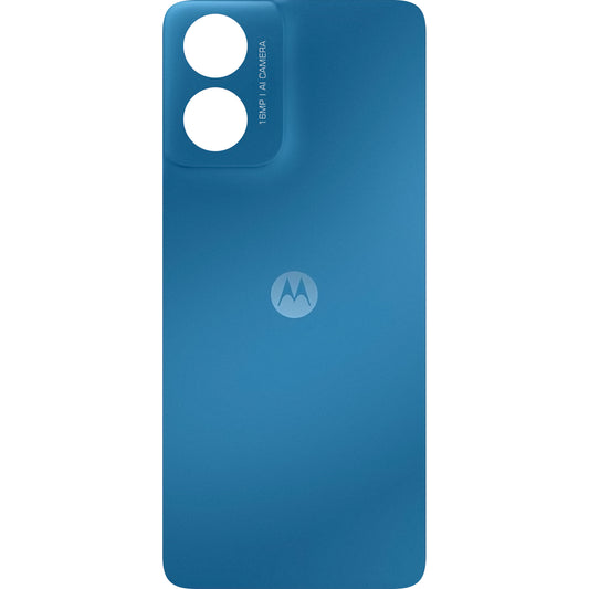 Batterij Batterijdeksel Motorola Moto G04, Blauw (Satijnblauw), Service Pack 5S58C23912 