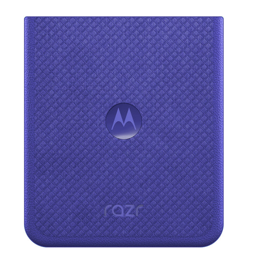 Akkuabdeckung Motorola Razr Ultra 2026 / Razr 70 Ultra, Violett (Pantone Orient Blue), Service Pack SL98E96499