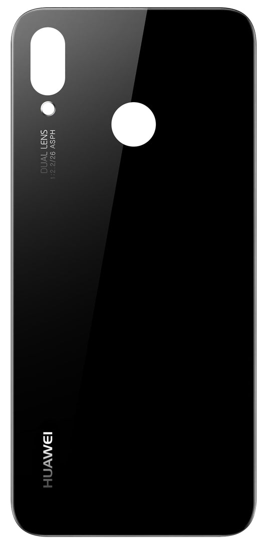 Huawei P20 Lite Batterijdeksel, Zwart