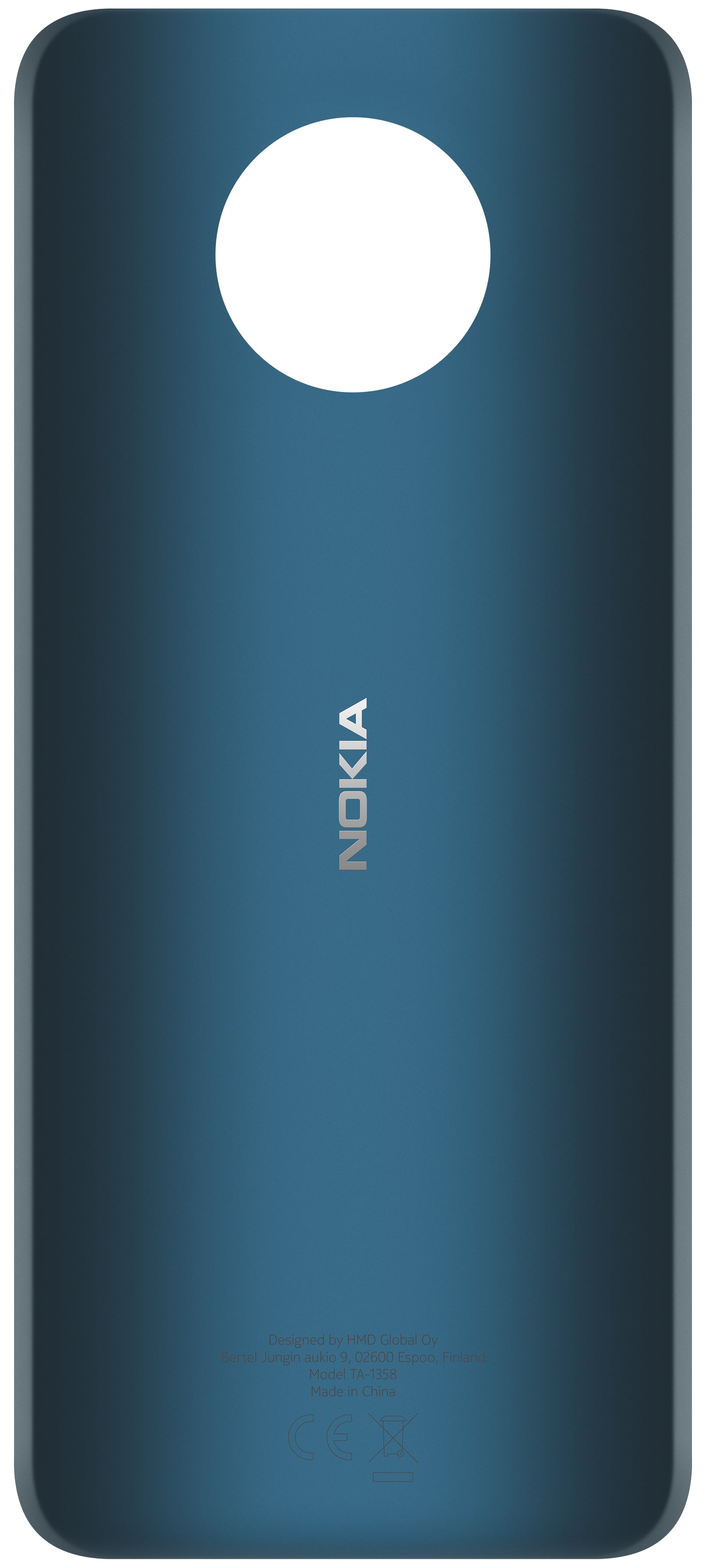 Nokia G50 Battery Battery Cover, Aquamarine (Ocean Blue) 