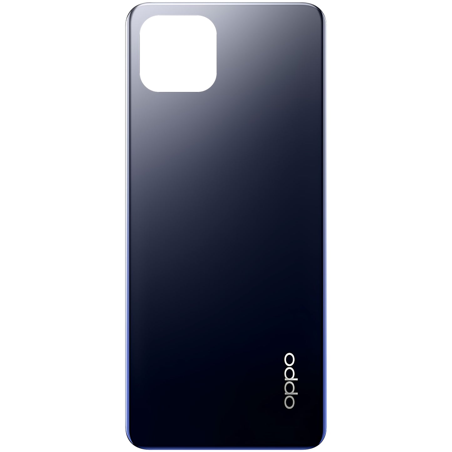 Oppo A92s Batterijdeksel, zwart 