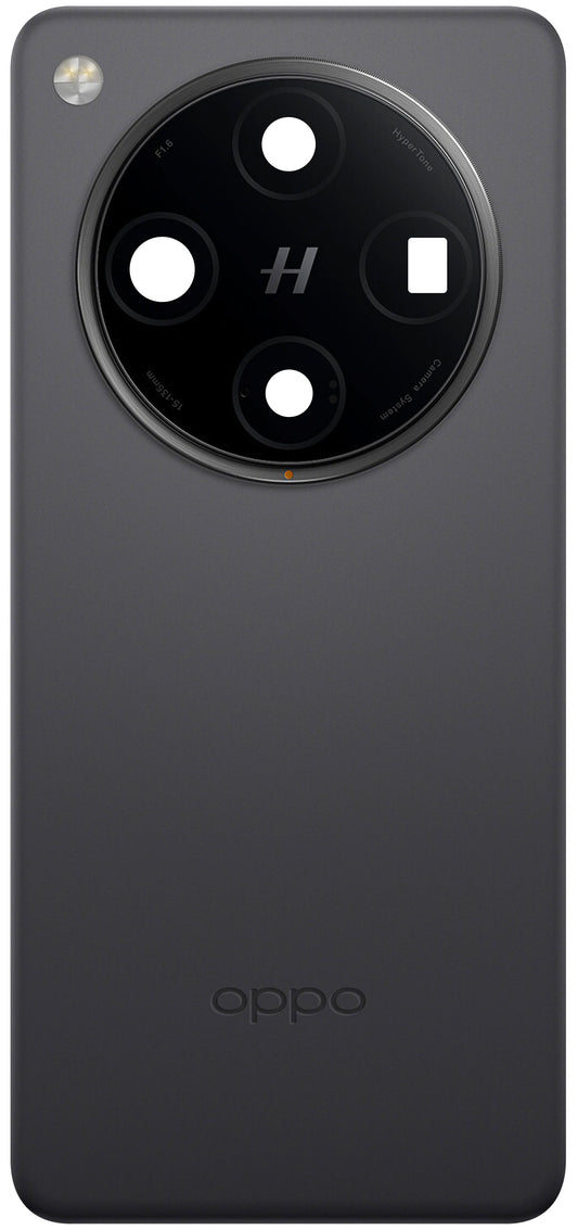 Couvercle de Batterie Oppo Find X8 Pro, Noir (Space Black), Service Pack 621033000405