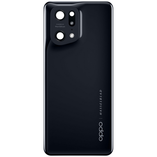 Batterijklep Oppo Find X5 Pro, Zwart (Keramisch Zwart), Swap 4150009