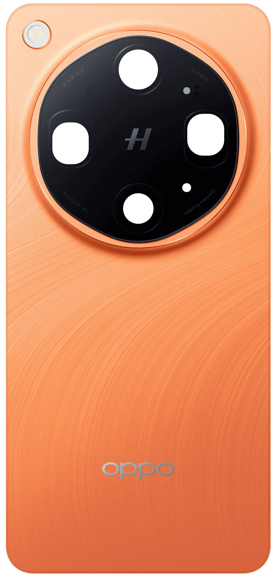 Batterijklep Oppo Find X9 Ultra, Oranje (Canyon Orange), Service Pack 621033001085