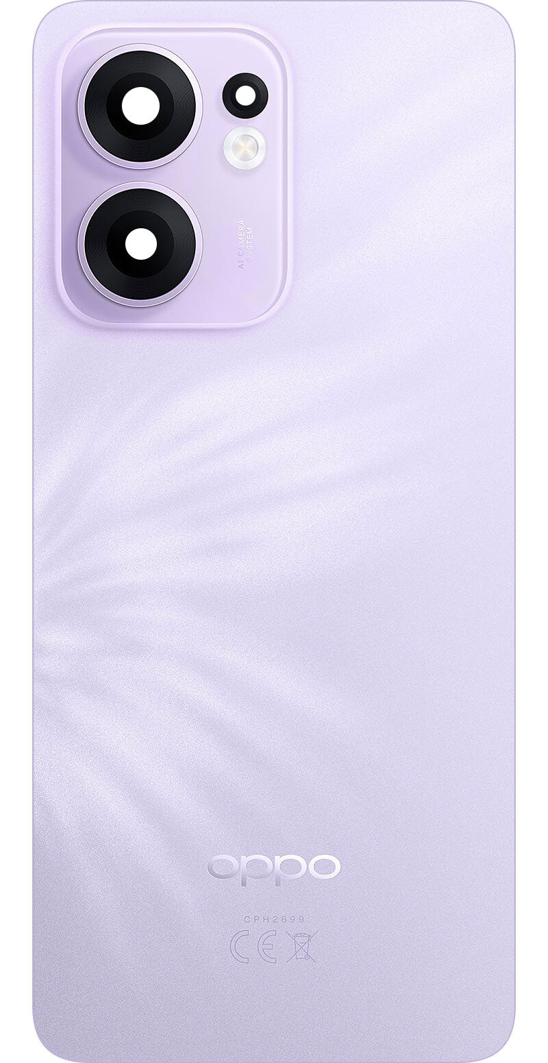 Batterijdeksel Oppo Reno13 FS 5G / Reno13 F, Paars (Plume Purple), Service Pack 621033000499
