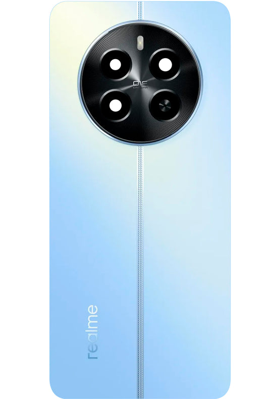 Couvercle de Batterie Realme 12 4G, Bleu (Skyline Silver), Pack de Service 621033000305