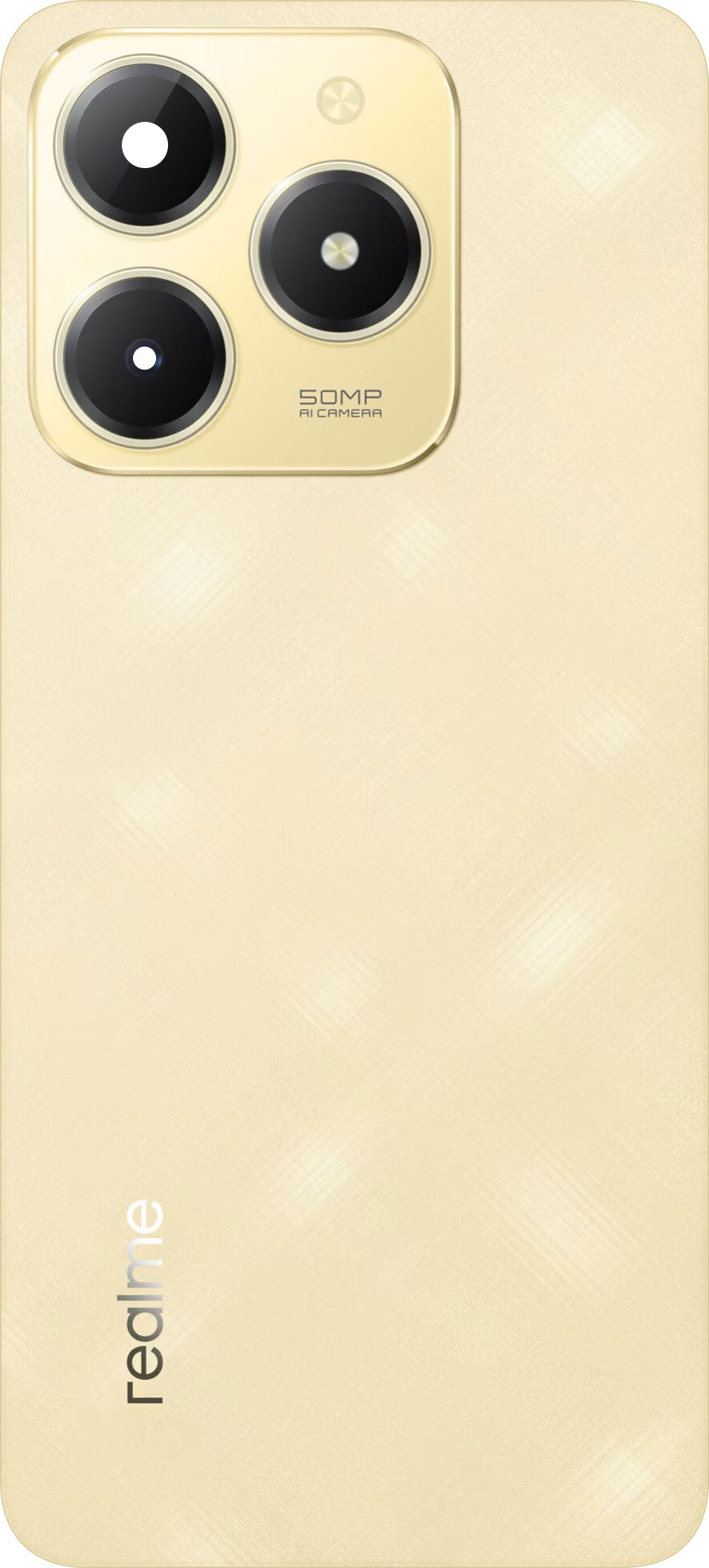 Couvercle de Batterie Realme C61, Doré (Sparkle Gold), Service Pack 621033000307