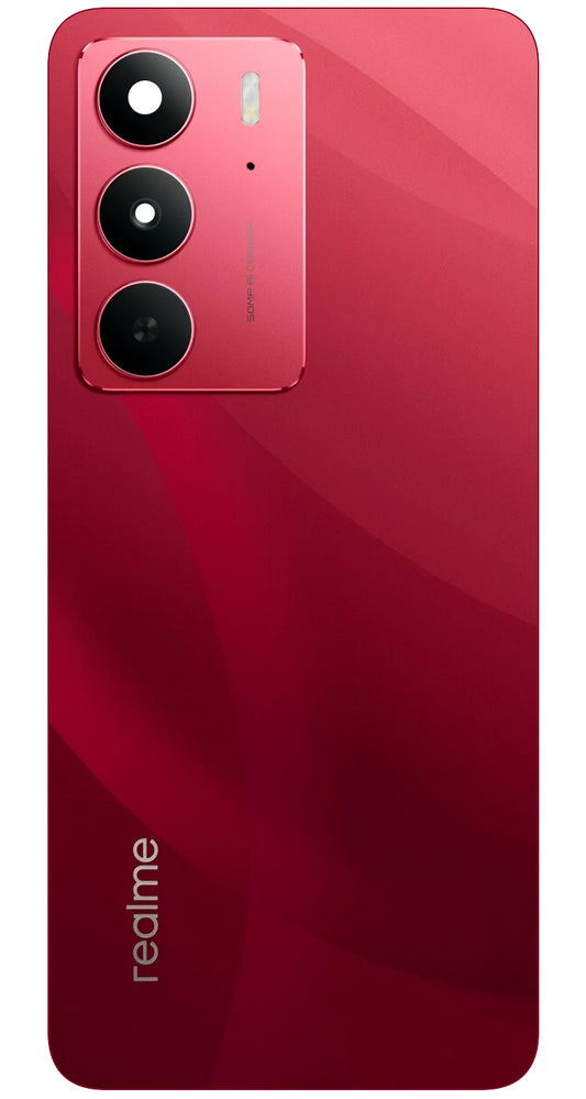 Batterijdeksel Realme C75 4G, Rood (Ruby Red), Service Pack 621033000509
