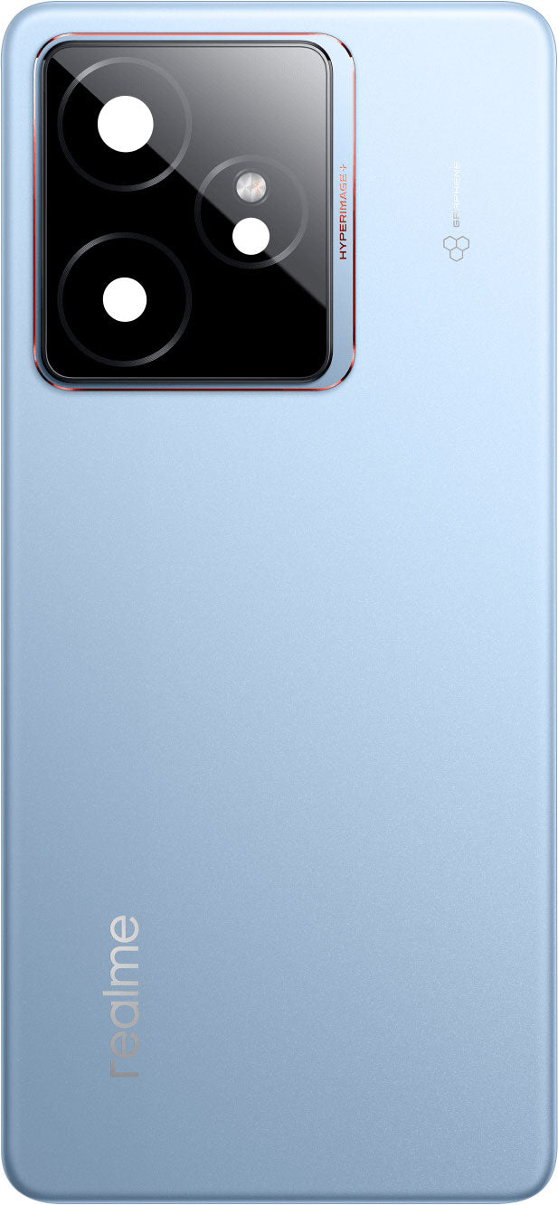 Batterijdeksel Realme GT 7, Blauw (IceSense Blue), Service Pack 621033000616