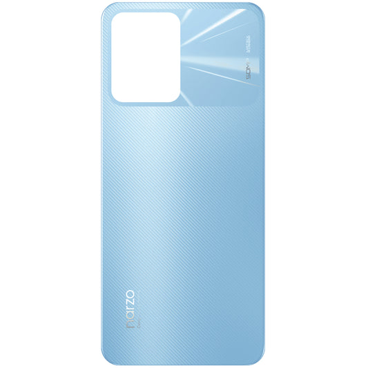 Couvercle de batterie Realme Narzo 50A Prime, bleu, Service Pack 3204176 