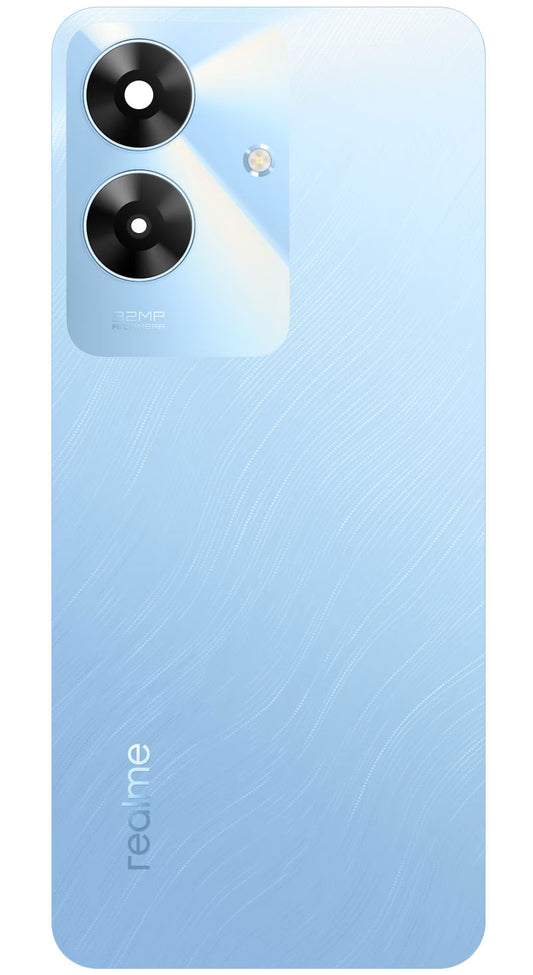 Realme Note 60 Battery Cover, Blue (Voyage Blue), Service Pack 621033000311