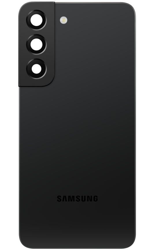 Akku-Abdeckung Samsung Galaxy S22 5G S901, Schwarz (Phantom Schwarz), Service Pack GH82-27434A