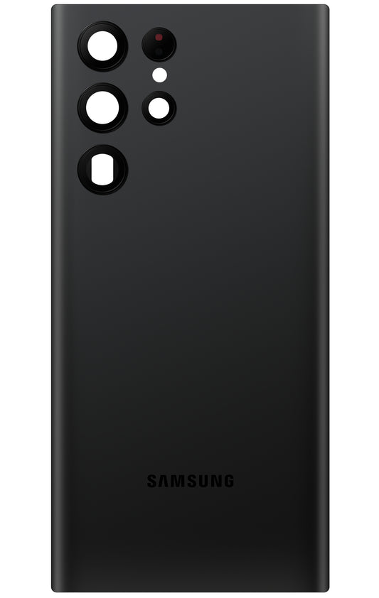 Batteriefach Samsung Galaxy S22 Ultra 5G S908, Schwarz (Phantom Schwarz), Service Pack GH82-27457A