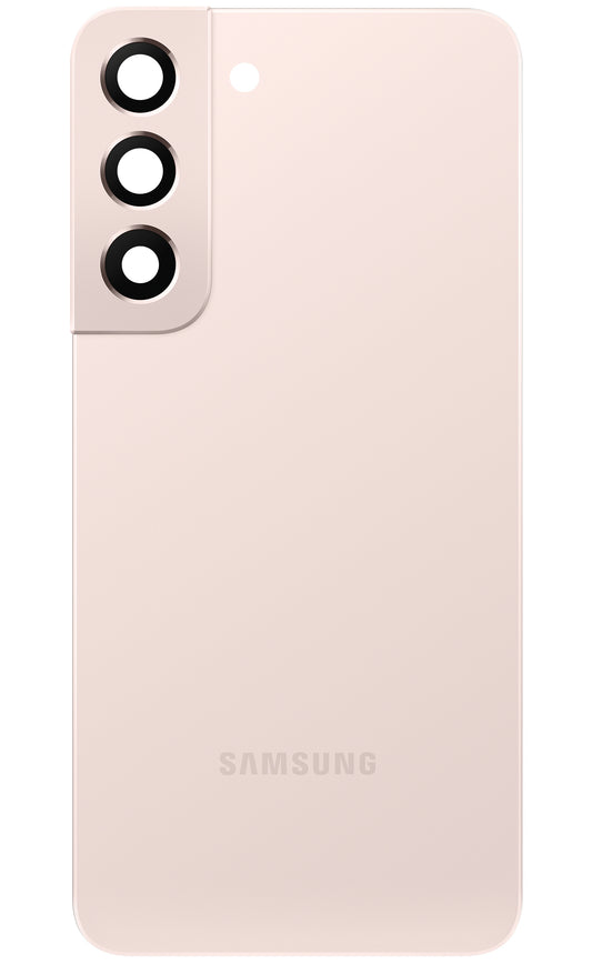 Batterijdeksel Samsung Galaxy S22 5G S901, Goudroze, Service Pack GH82-27434D