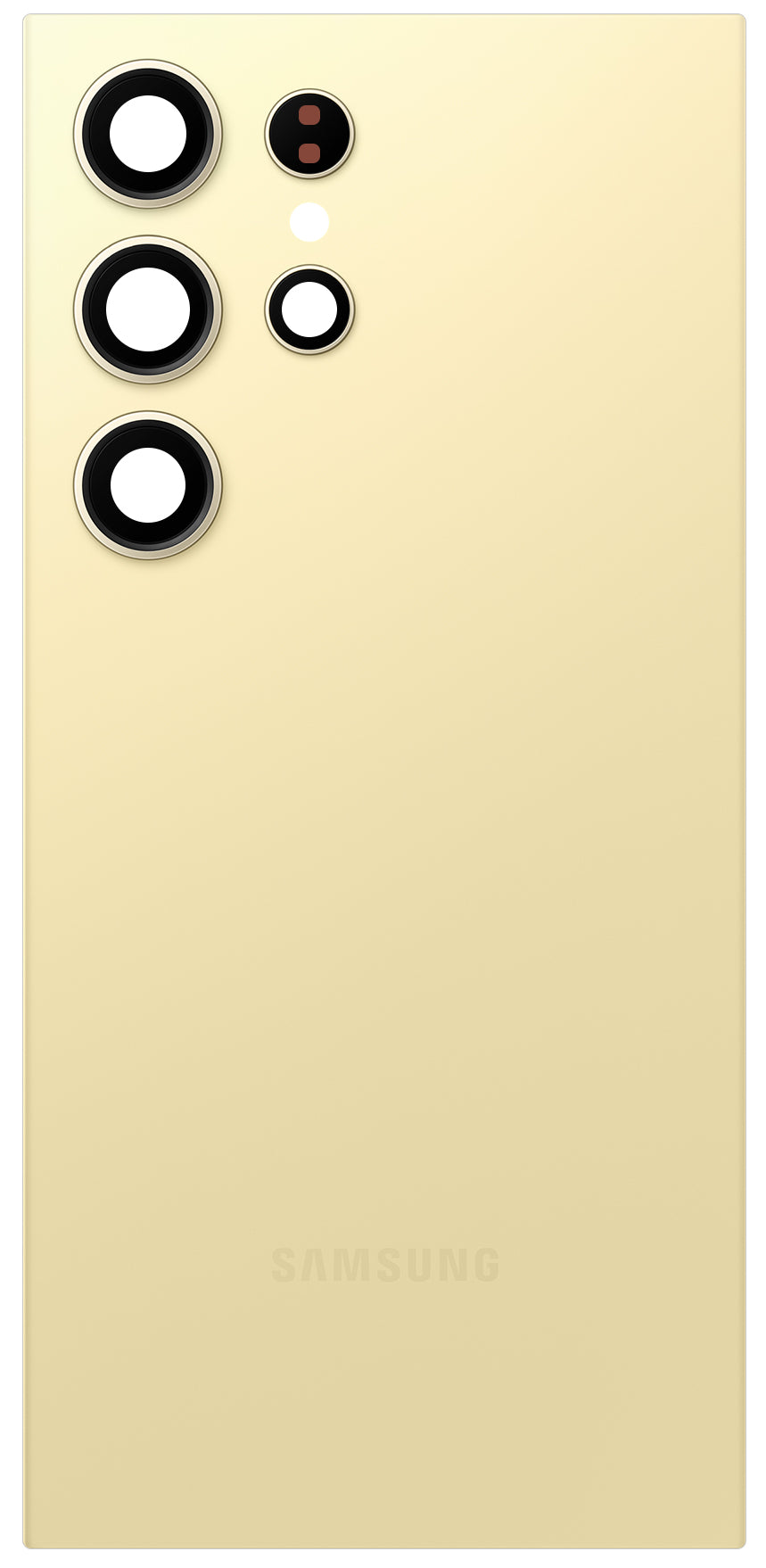 Batterijdeksel Samsung Galaxy S24 Ultra S928, Geel (Titanium Yellow), Service Pack GH82-33349C