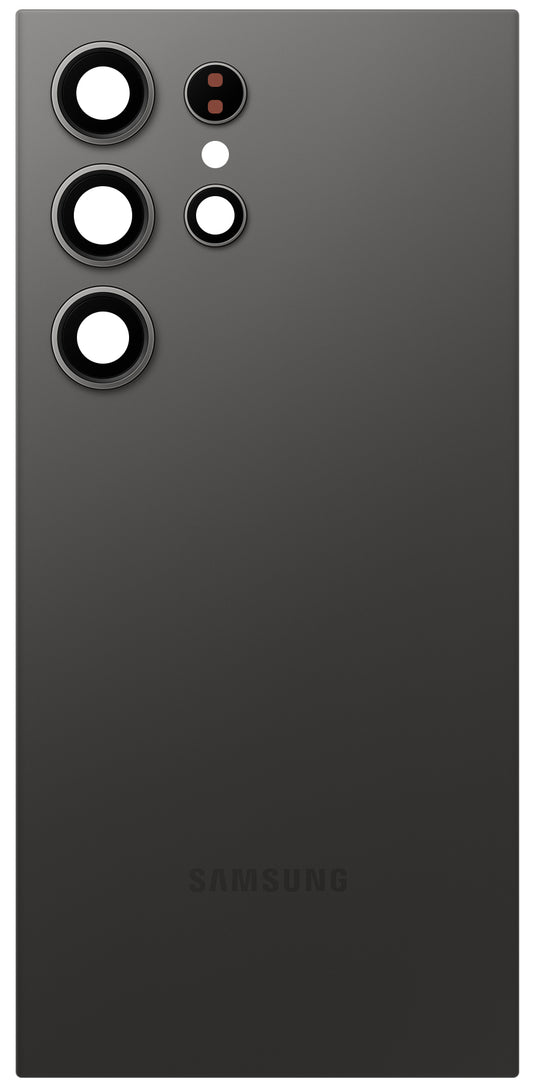 Couvercle de Batterie Samsung Galaxy S24 Ultra S928, Noir (Titanium Black), Service Pack GH82-33349B