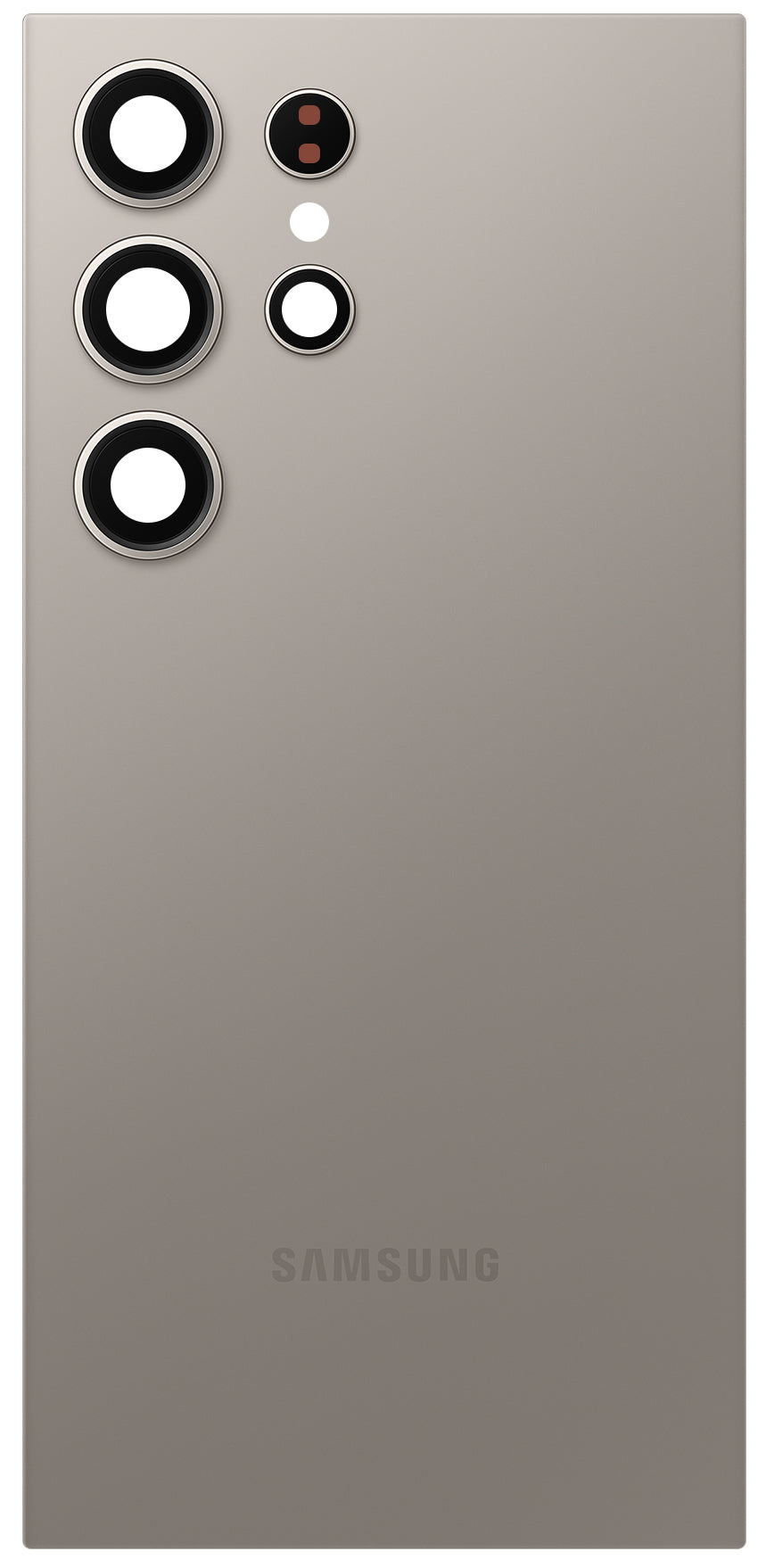 Batterijdeksel Samsung Galaxy S24 Ultra S928, Grijs (Titanium Gray), Service Pack GH82-33349A
