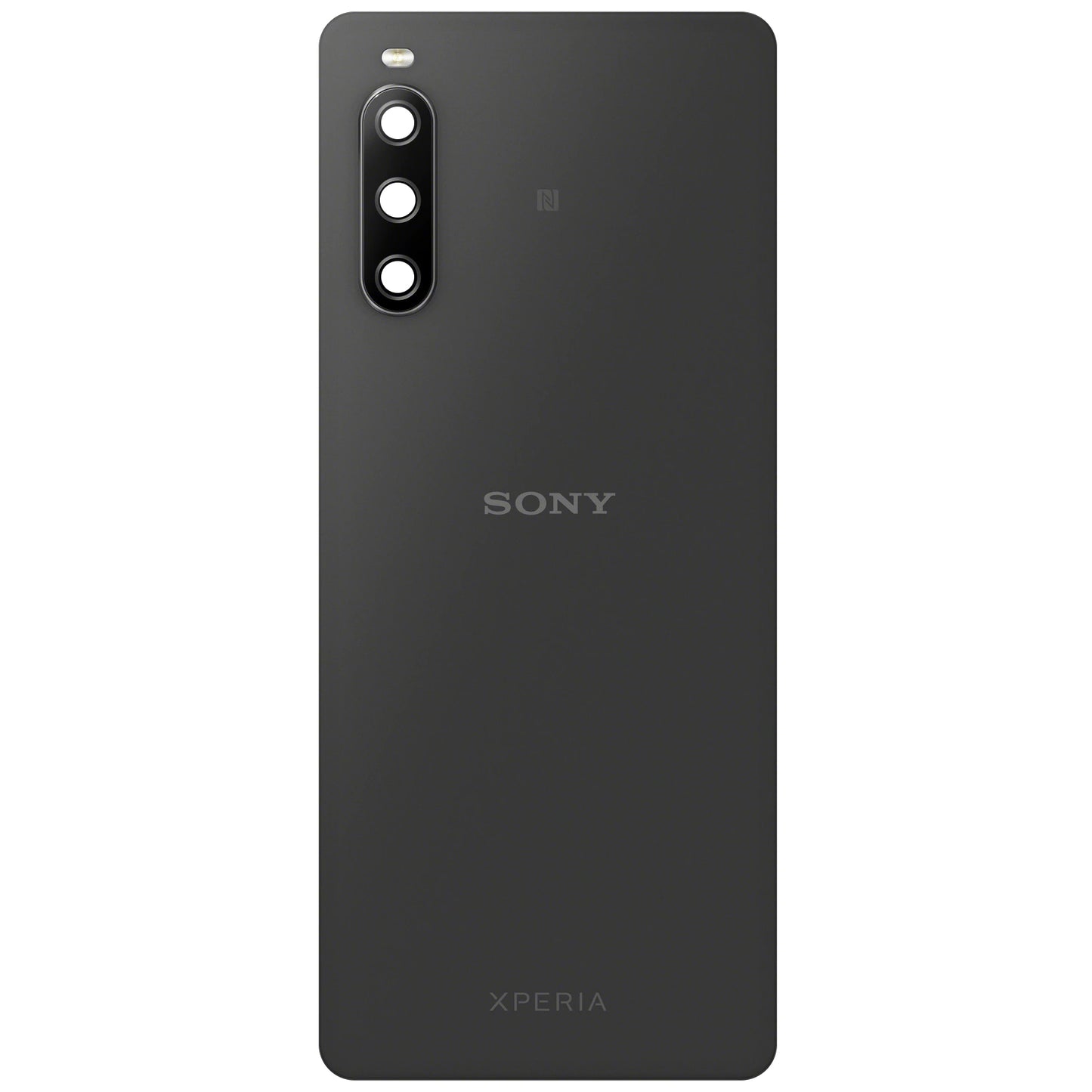 Sony Xperia 10 IV batterijdeksel, zwart, verwisselbaar 