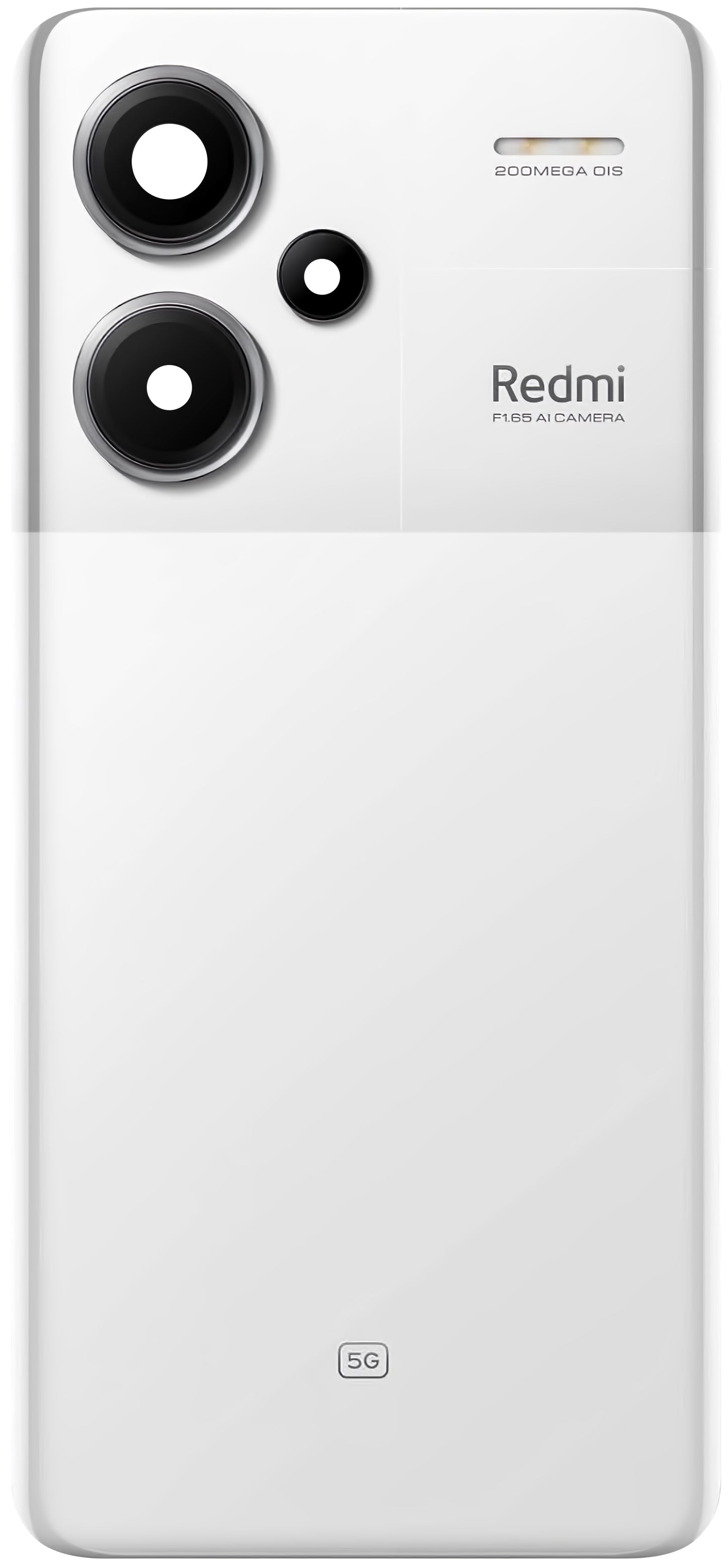 Couvercle de Batterie Xiaomi Redmi Note 13 Pro+, Blanc (Moonlight White), Service Pack 560033N16U00