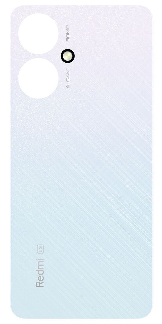 Couvercle de Batterie Xiaomi Redmi 13C 5G, Blanc (Starry Silver), Service Pack 1610111001569A