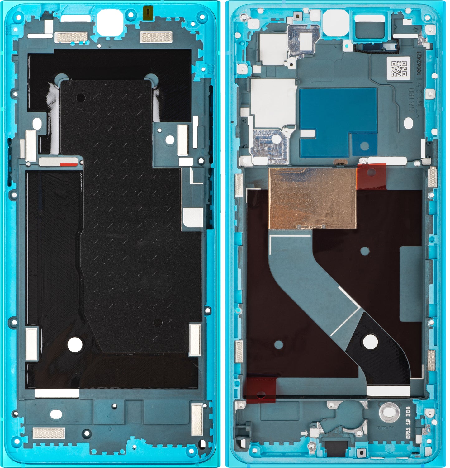 Middenbehuizing HMD Skyline, Blauw (Blue Topaz), Service Pack HQ25201007GY0