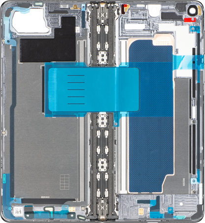 Mittelgehäuse Huawei Mate X7, Grau, Service Pack 02357JUH