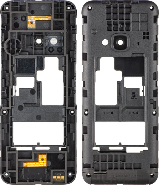 Middenbehuizing Nokia 5310 (2024), Zwart, Service Pack 286912616