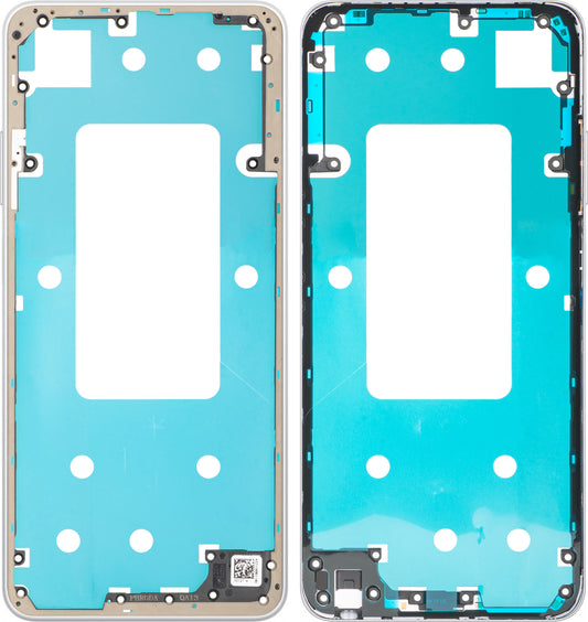 Middle Case Oppo A5 4G, Silver (Mist White), Service Pack 612118001142