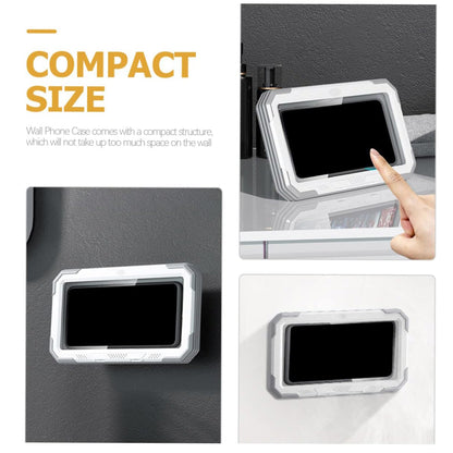 Coque Murale avec Membrane Tactile Techsuit LC-888 pour Téléphone, Étanche, Gris