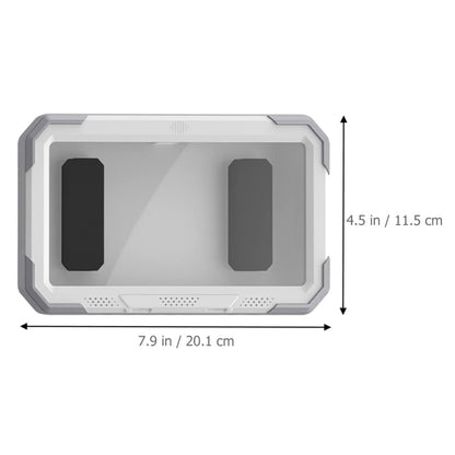 Coque Murale avec Membrane Tactile Techsuit LC-888 pour Téléphone, Étanche, Gris