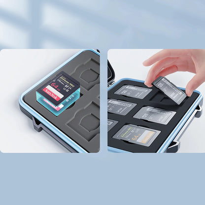 Orico PHCD-3 Protective Case for SD / microSD Memory Cards, Black