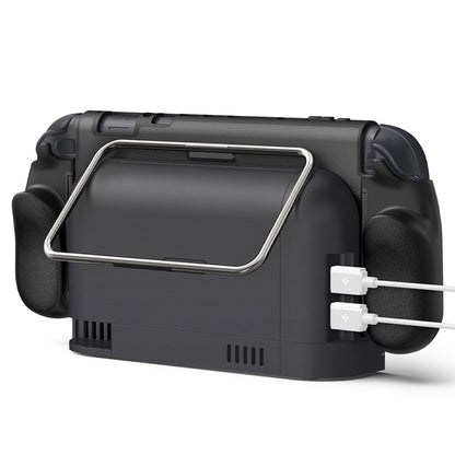 Spigen Dual Grip Pro Beschermhoes voor Nintendo Switch 2, Zwart ACS10196