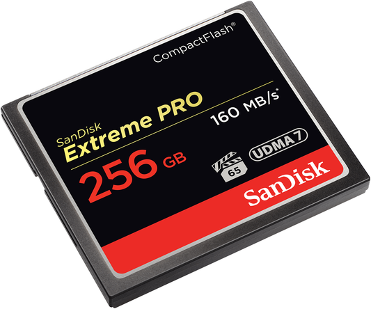 CompactFlash Geheugenkaart SanDisk Extreme Pro, 256Gb, UDMA 7 SDCFXPS-256G-X46
