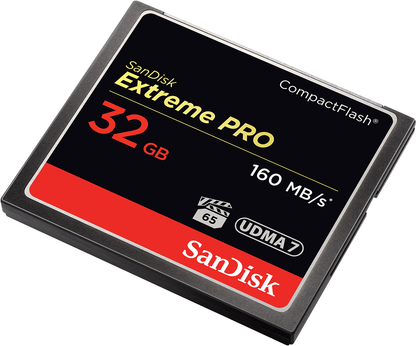 CompactFlash Geheugenkaart SanDisk Extreme Pro, 32Gb, UDMA 7 SDCFXPS-032G-X46