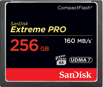 CompactFlash Geheugenkaart SanDisk Extreme Pro, 256Gb, UDMA 7 SDCFXPS-256G-X46