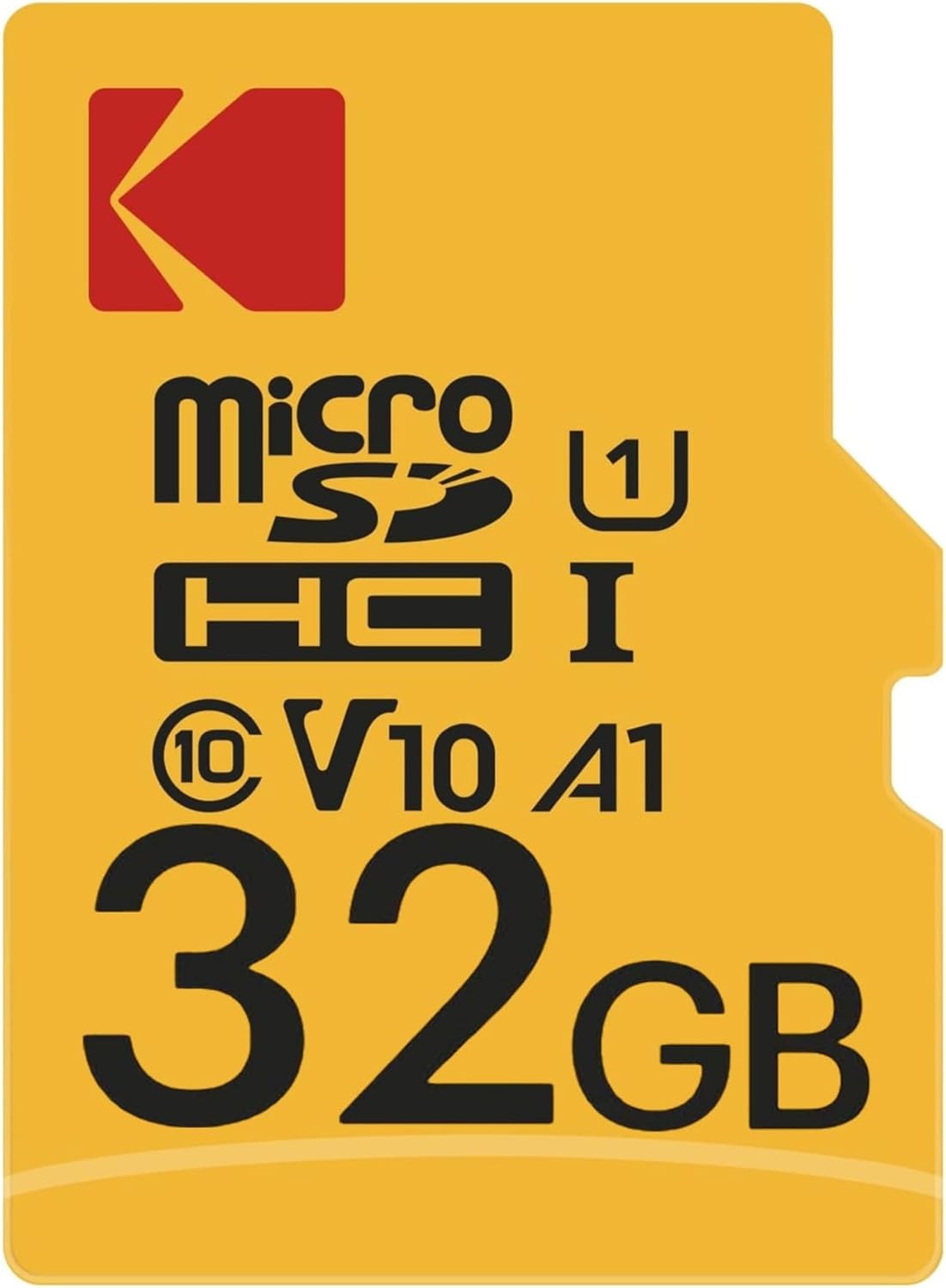 Speicherkarte microSDHC Kodak Premium Performance, 32Gb, Klasse 10 / UHS-1 U1, mit Adapter EKMSDM32GHC10K