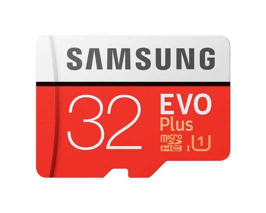 Samsung Evo Plus microSDHC Speicherkarte, 32Gb, Klasse 10 / UHS-1 U1, mit Adapter MB-MC32GA/APC