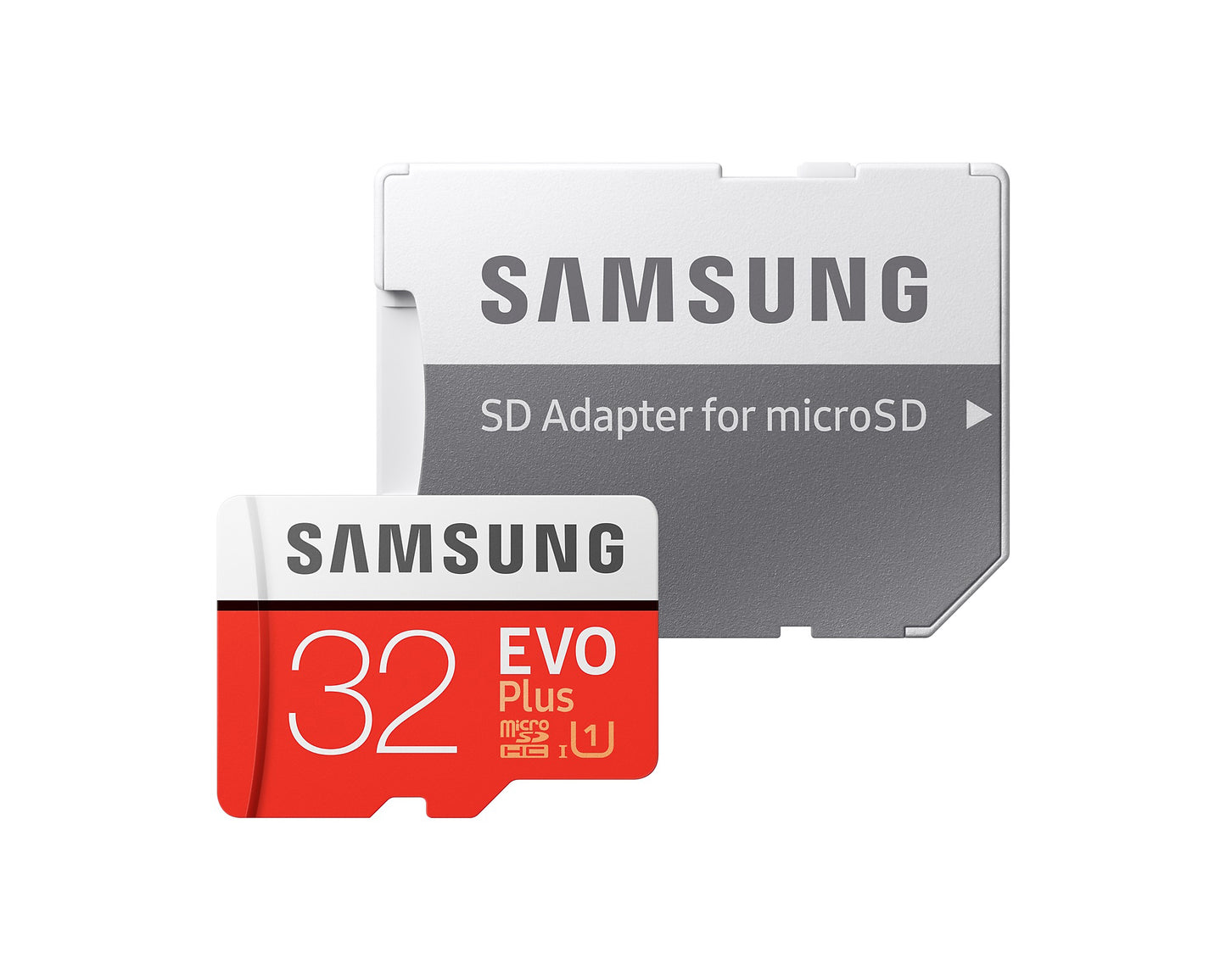 Carte mémoire microSDHC Samsung Evo Plus, 32Go, Classe 10 / UHS-1 U1, avec adaptateur MB-MC32GA/APC