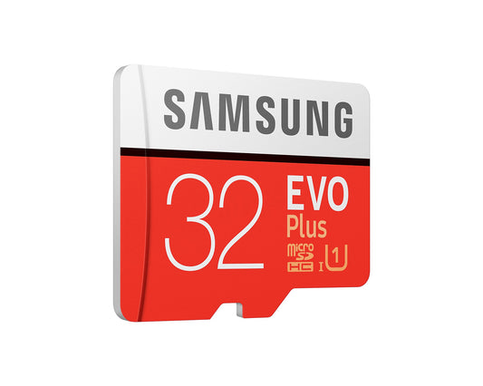 Samsung Evo Plus microSDHC Speicherkarte, 32Gb, Klasse 10 / UHS-1 U1, mit Adapter MB-MC32GA/APC