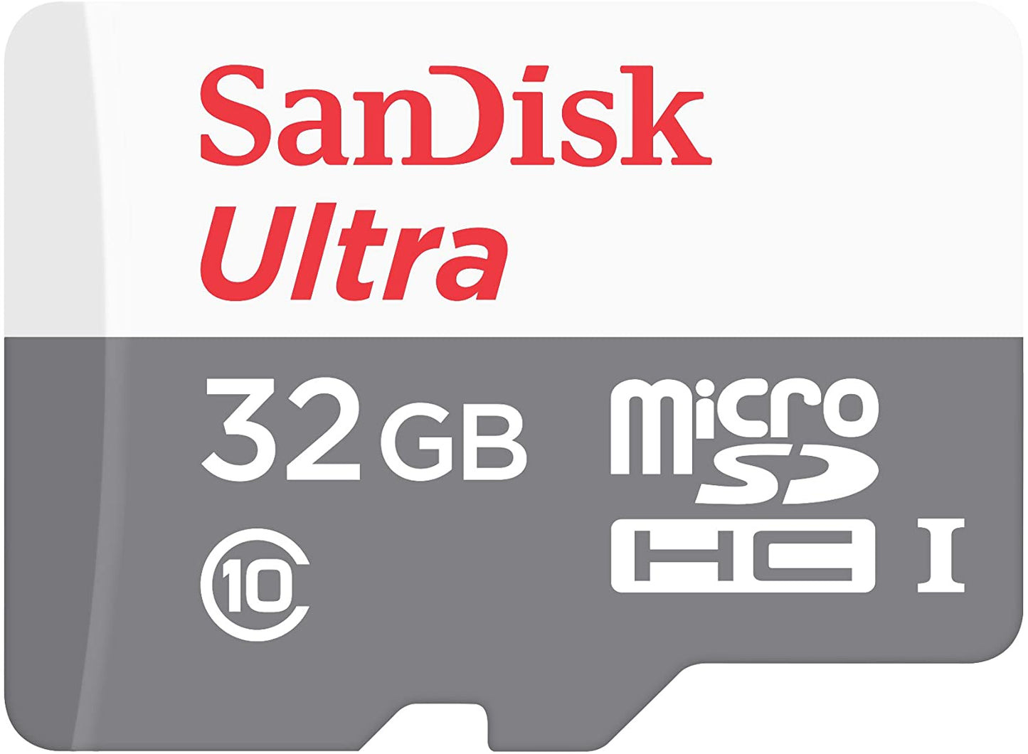 Carte mémoire microSDHC SanDisk Ultra Android, 32 Go, Classe 10 / UHS-1 U1 SDSQUNR-032G-GN3MN SDSQUNR-032G-GN3MN