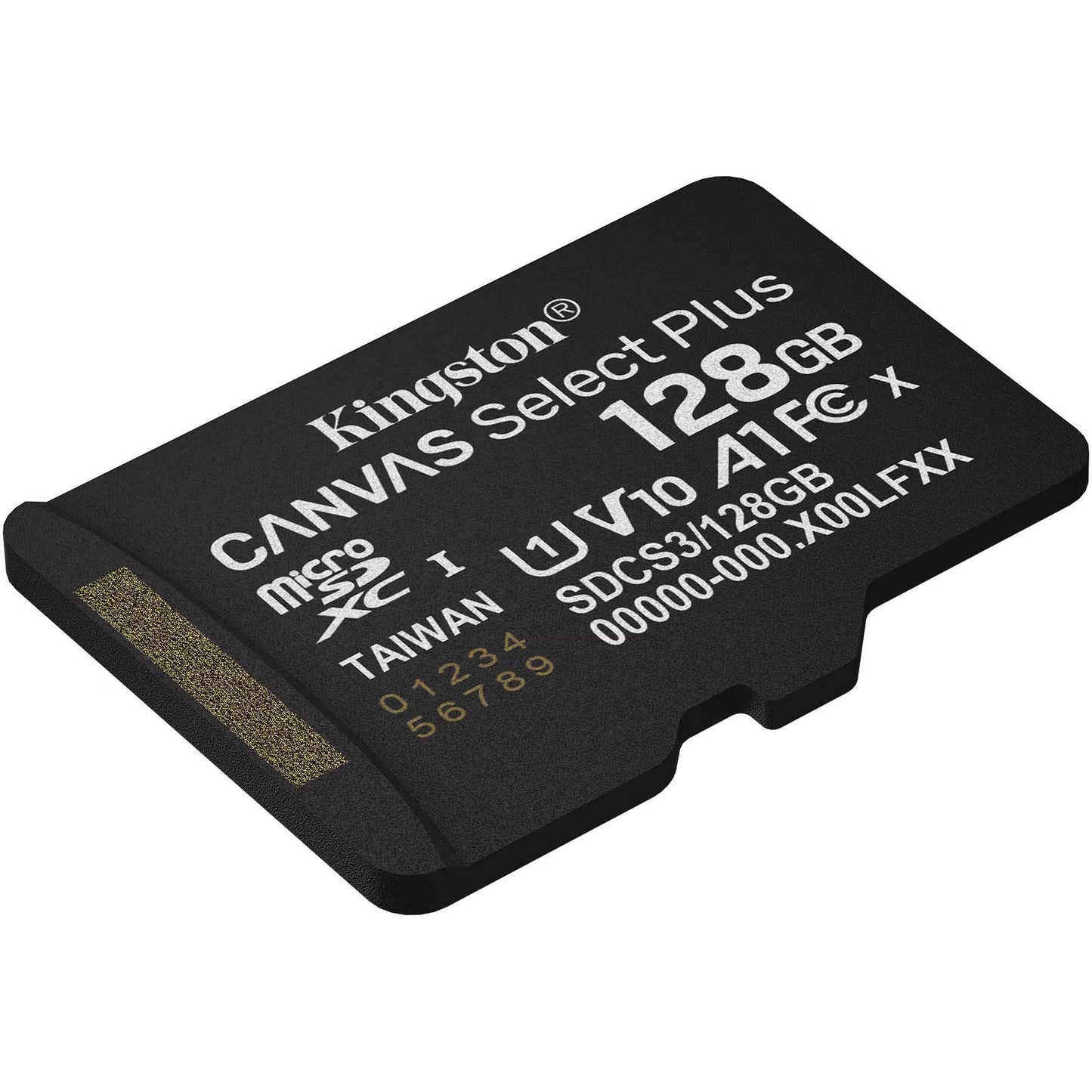 Kingston Canvas Select Plus Android A1 microSDXC Geheugenkaart, 128Gb, Klasse 10 / UHS-1 U1 SDCS3/128GBSP