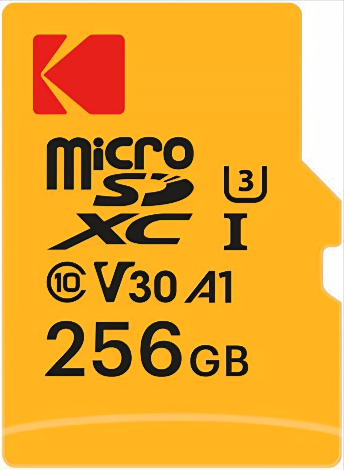 Kodak microSDXC Speicherkarte, 256GB, Klasse 10 / UHS-1 U3, mit Adapter EKMSDM256GXC10HPRK