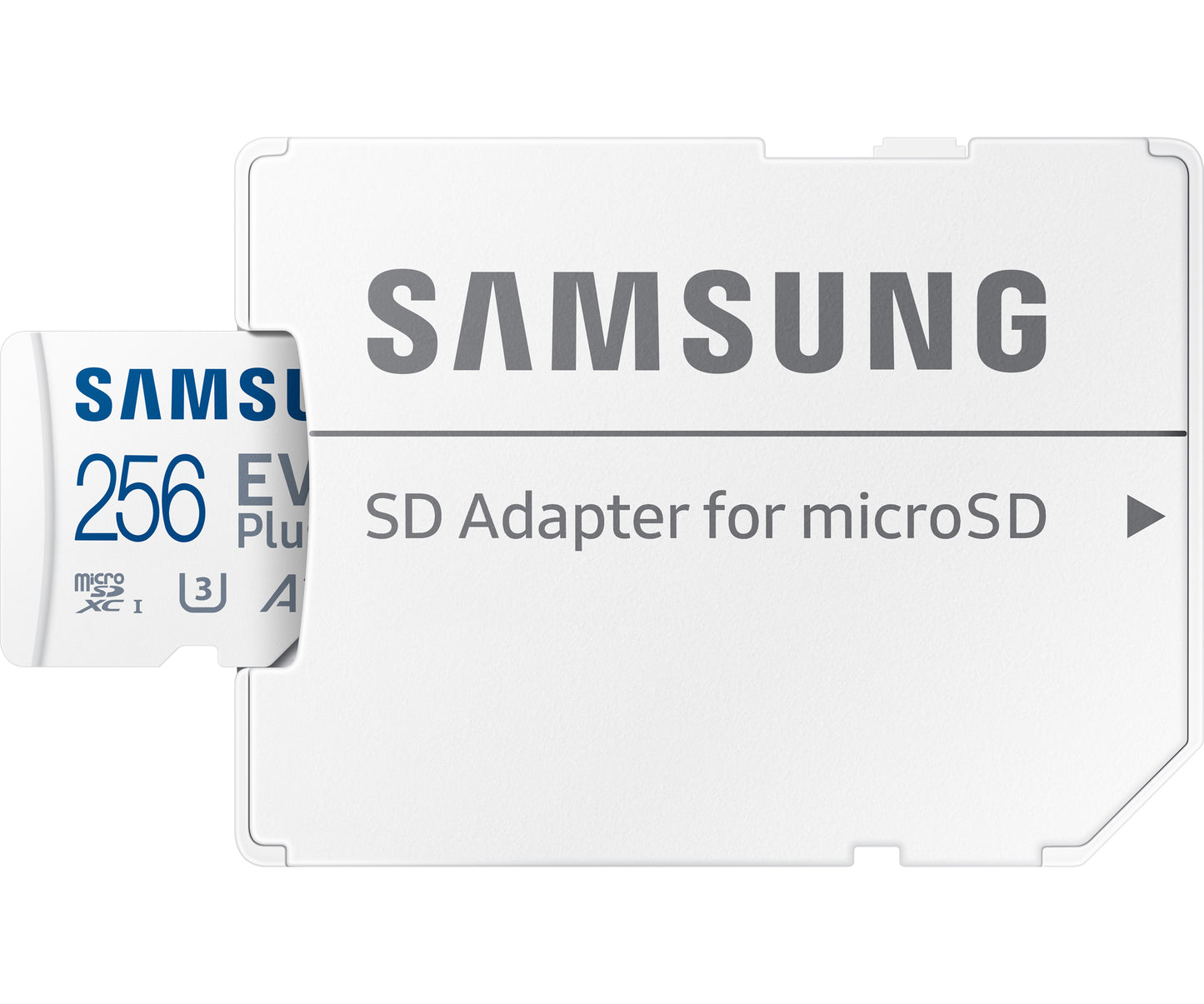 Samsung Evo Plus microSDXC geheugenkaart, 256Gb, Klasse 10 / UHS-1 U3, met Adapter MB-MC256KA/EU MB-MC256KA/EU