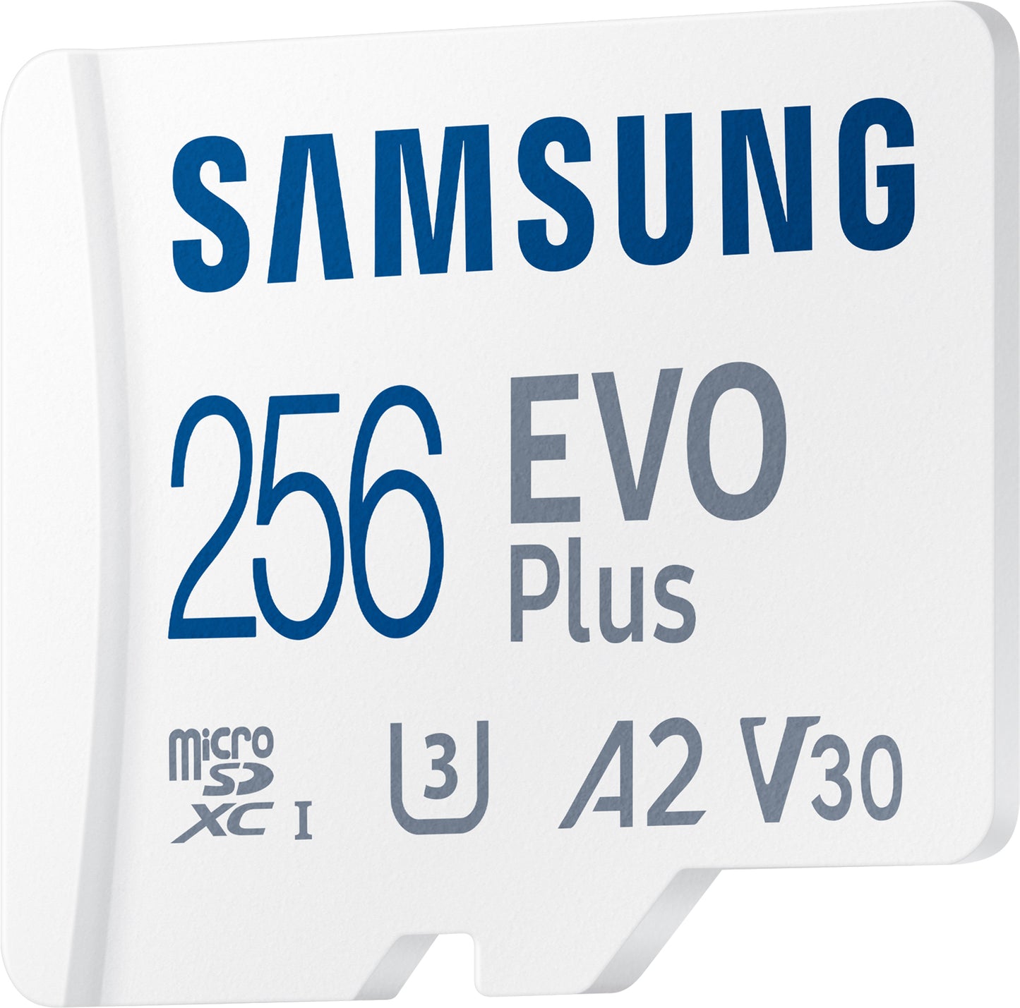 Samsung Evo Plus microSDXC geheugenkaart, 256Gb, Klasse 10 / UHS-1 U3, met Adapter MB-MC256KA/EU MB-MC256KA/EU