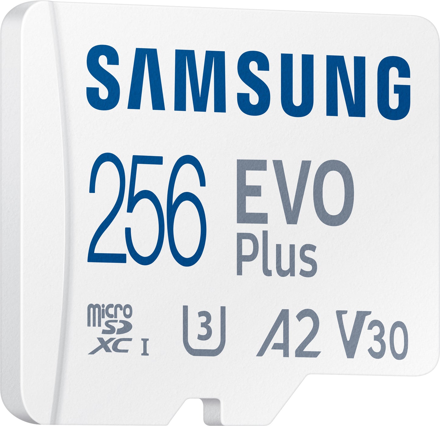 Samsung Evo Plus microSDXC geheugenkaart, 256Gb, Klasse 10 / UHS-1 U3, met Adapter MB-MC256KA/EU MB-MC256KA/EU