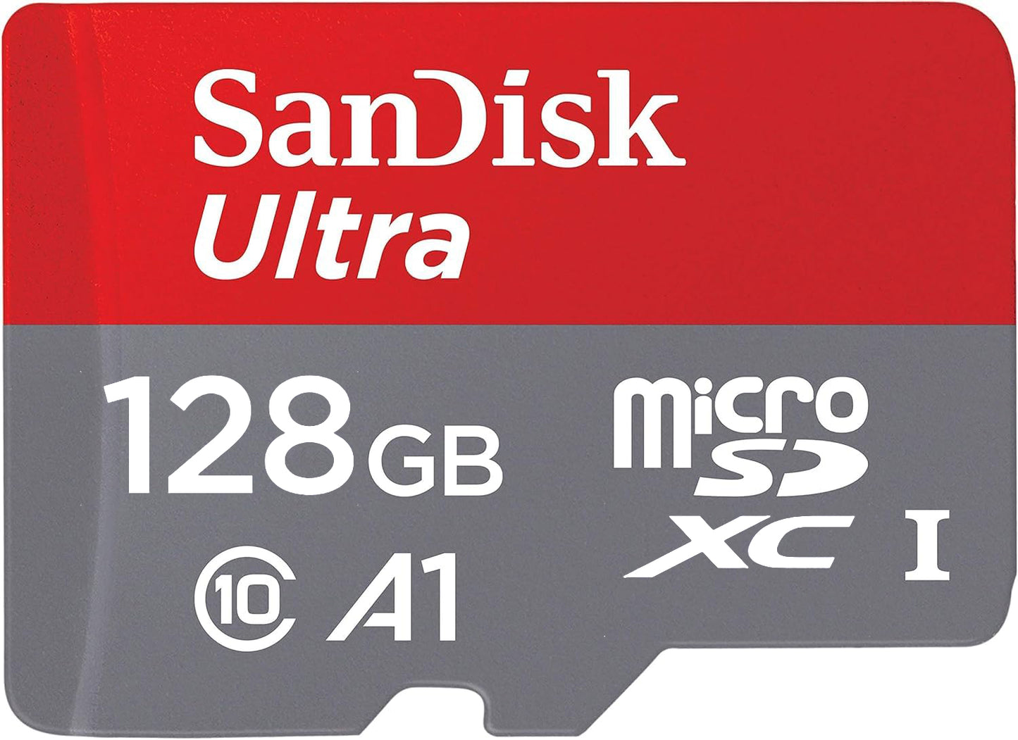 SanDisk Ultra Android A1 microSDXC Speicherkarte, 128Gb, Klasse 10 / UHS-1 U1 SDSQUAB-128G-GN6MN