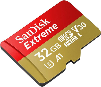 SanDisk Extreme microSDHC Speicherkarte, 32Gb, Klasse 10 / UHS-1 U3 SDSQXAF-032G-GN6MN