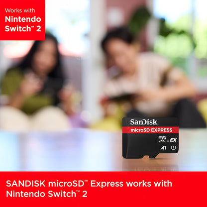 SanDisk Express microSDXC Geheugenkaart, 256Gb, Klasse 10 / UHS-1 U3 SDSQXFN-256G-GN4NN